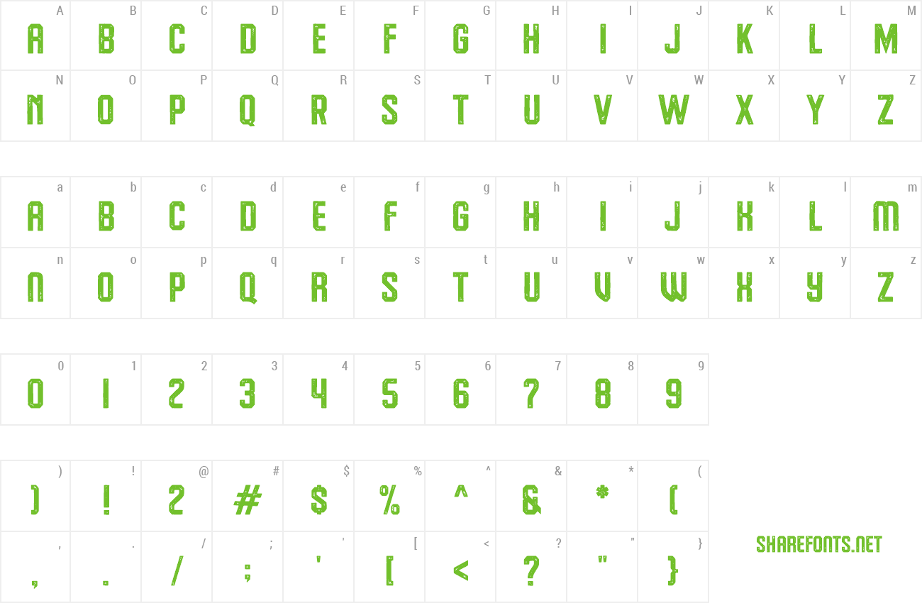 Font Riverside Forest preview